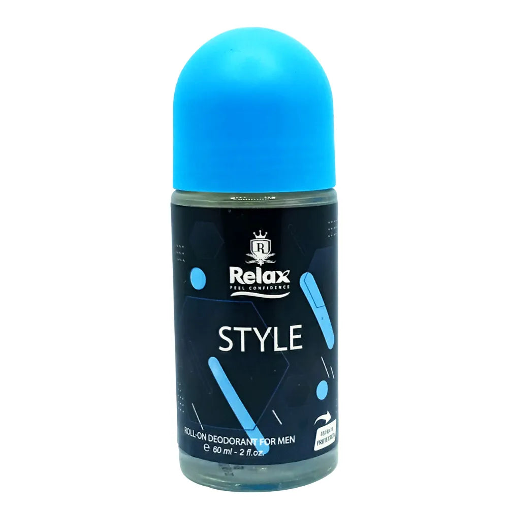 Relax Style Deodorant roll on for Men - 60ml