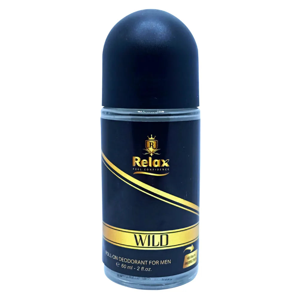Relax Wild Deodorant roll on for Men - 60ml