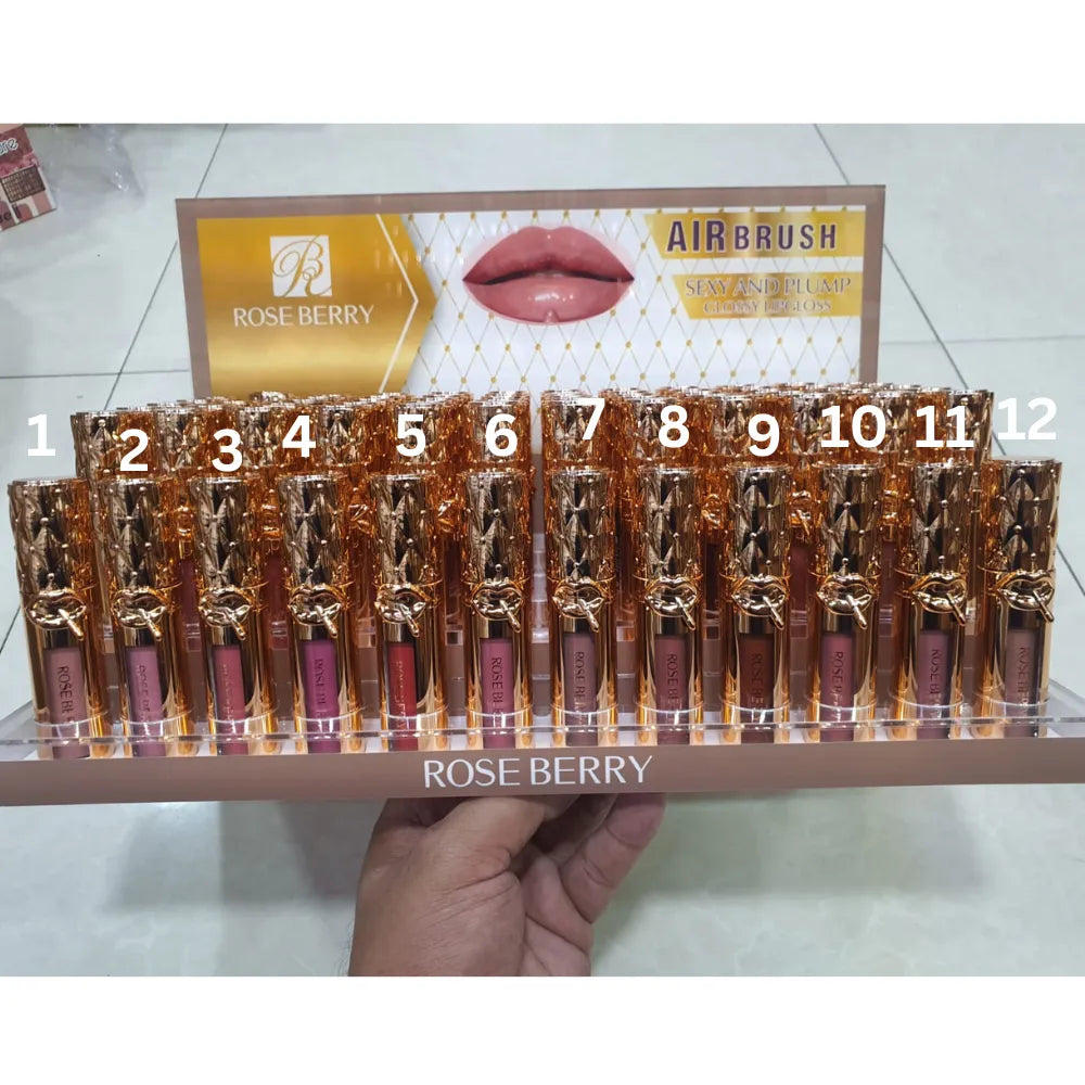 Rose Berry Sexy And Plump Lip Gloss