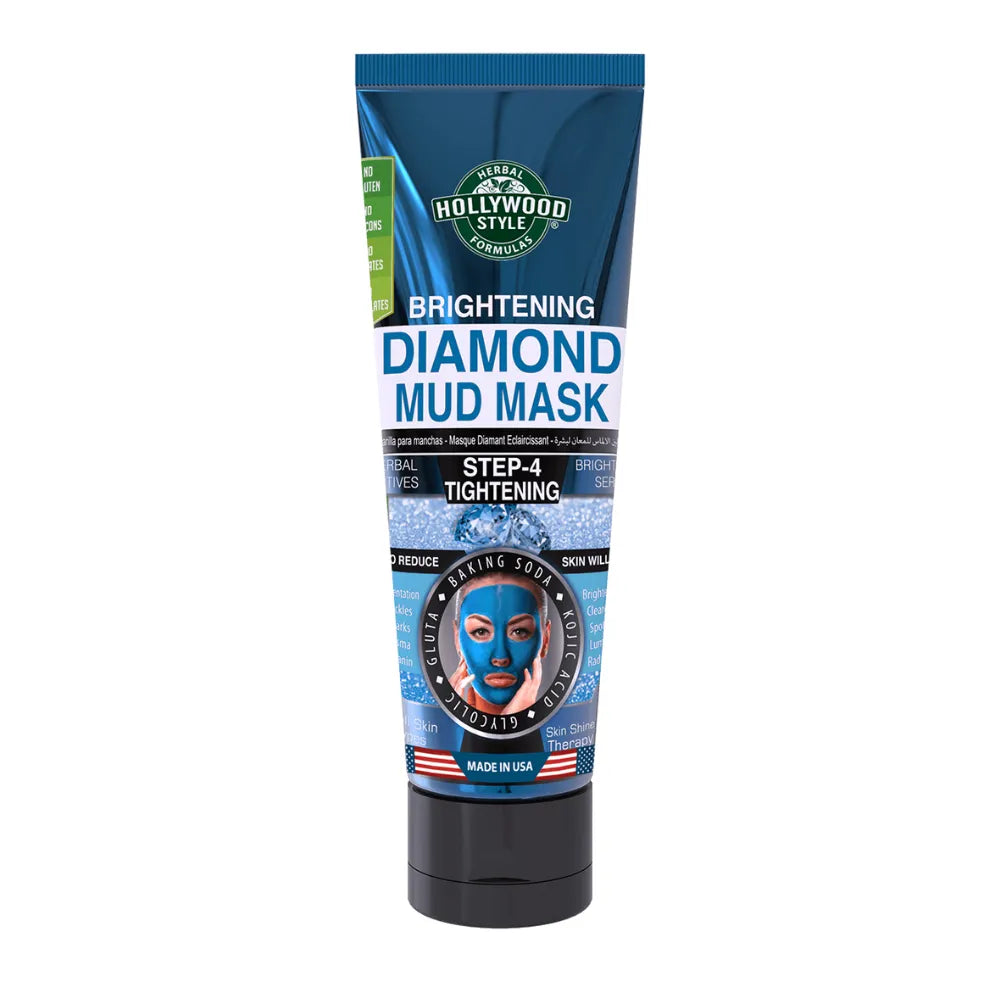 Hollywood Style Brightening Diamond Mud Mask – 100ml