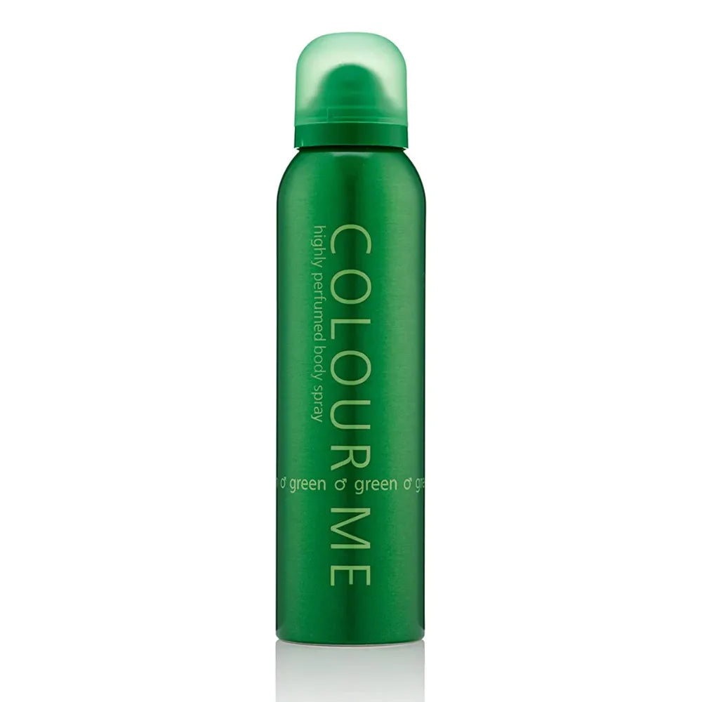 Colour Me Deodorant Spray Green - 150ml