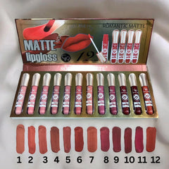 ROMANTIC MATTE Lip Gloss – Long-Lasting Velvet Finish