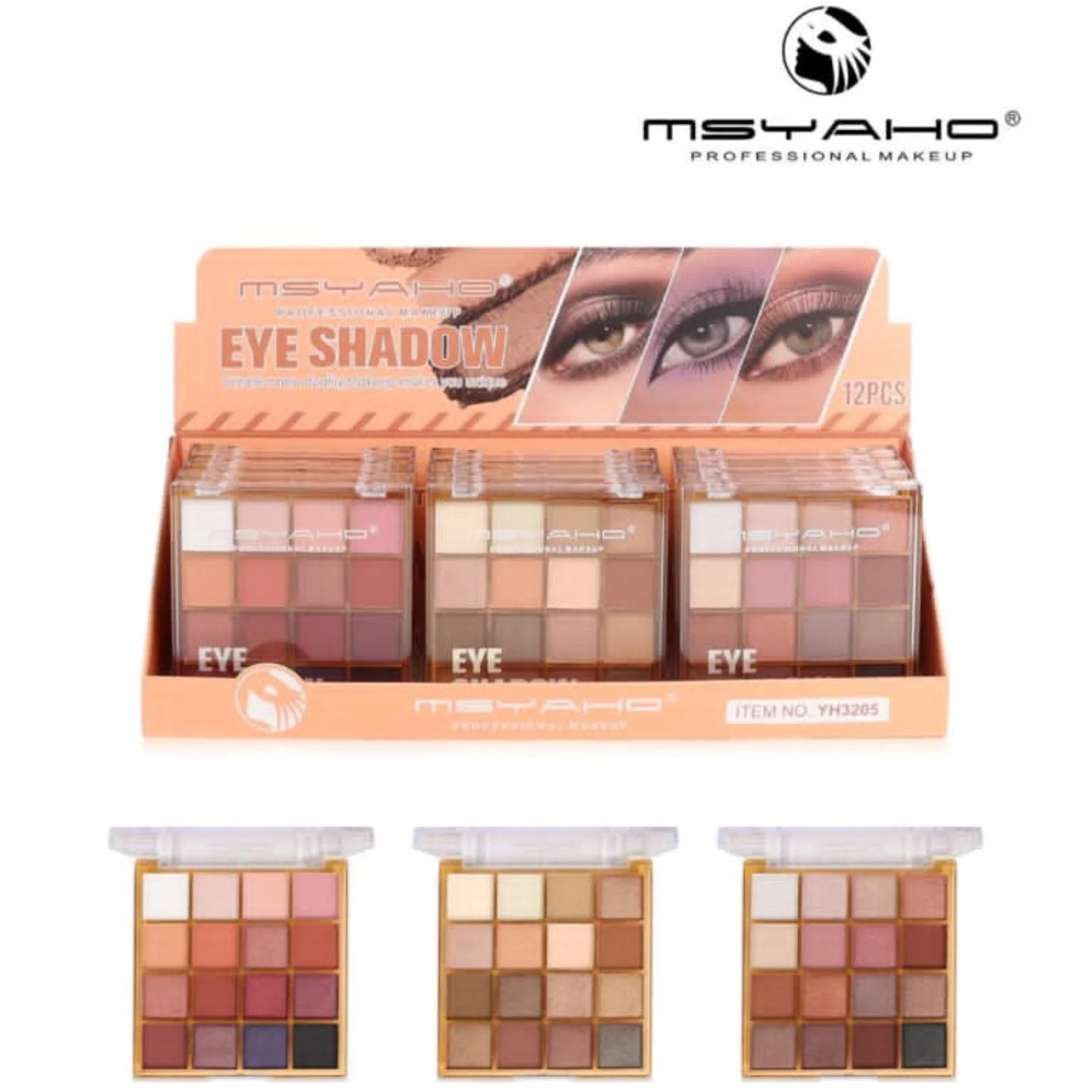 Msyaho Eyeshadow Palette - 16 Colors