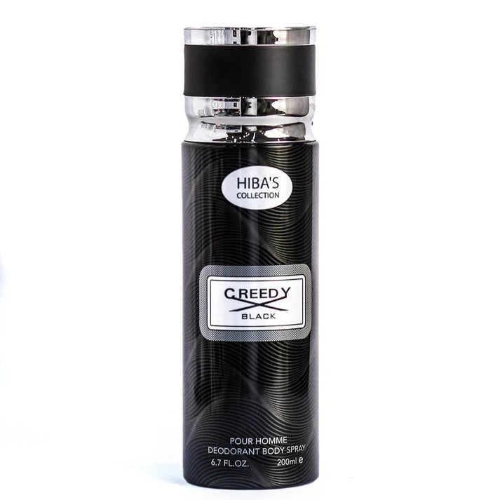 Hiba's Collection Creedy Black Body Spray 200ml