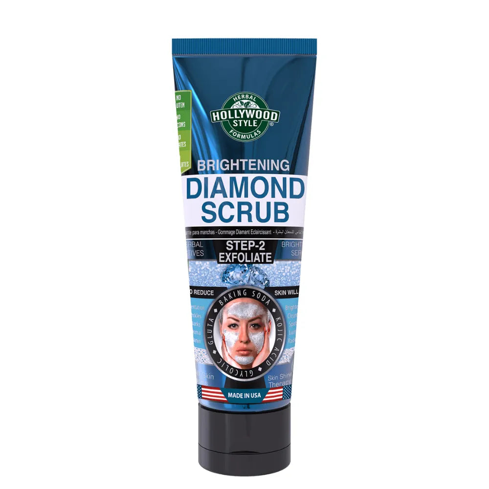 Hollywood Style Brightening Diamond Scrub – 100ml