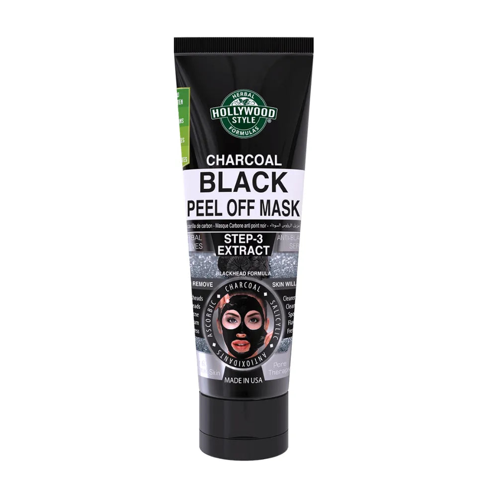 Hollywood Style Charcoal Black Peel Off Mask – 100ml