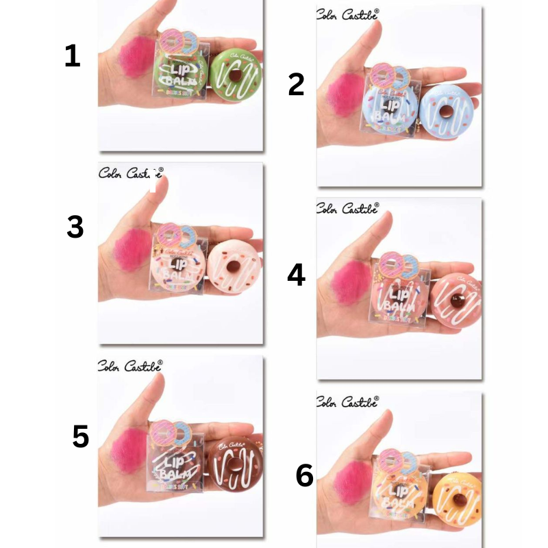 Color Castle Donut Lip Balm