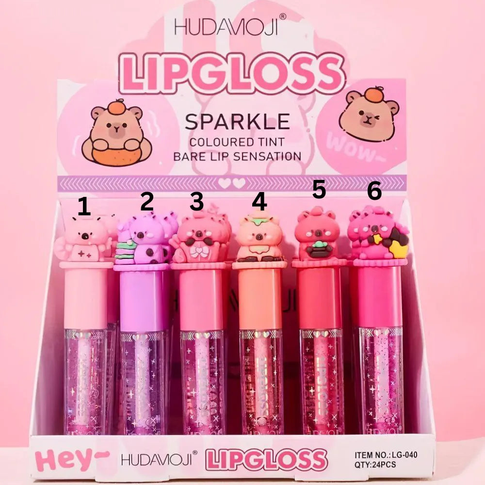 Hudamoji Sparkle Coloured Tint Lipgloss