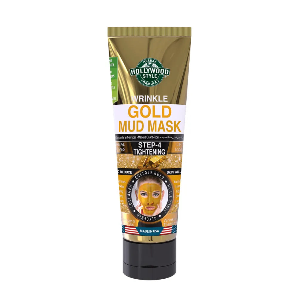 Hollywood Style Wrinkle Gold Mud Mask  – 100ml