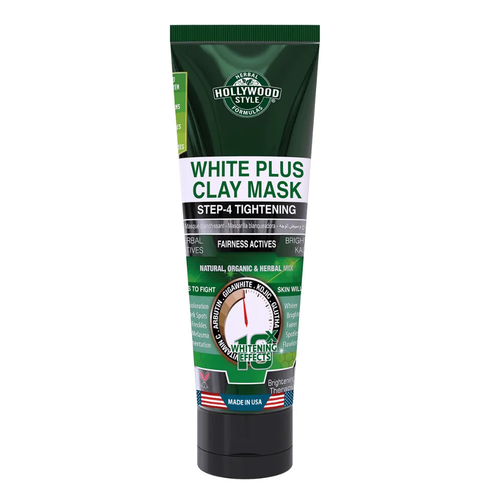 Hollywood Style White Plus Tightening Clay Mask