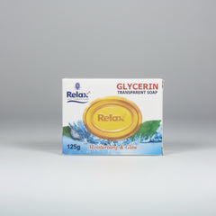 Relax Glycerin transparent soap moisturizing  & Glow - 125g