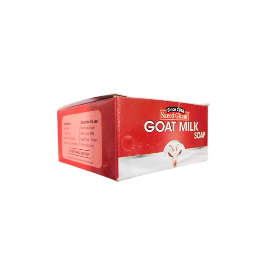 Saeed Ghani Goat Milk Soap – Deep Moisture & Gentle Nourishment for Sensitive Skin (75g)