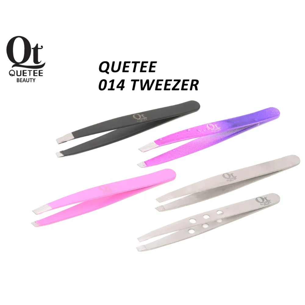 Quetee Beauty Stainless Steel Eyebrows Tweezer