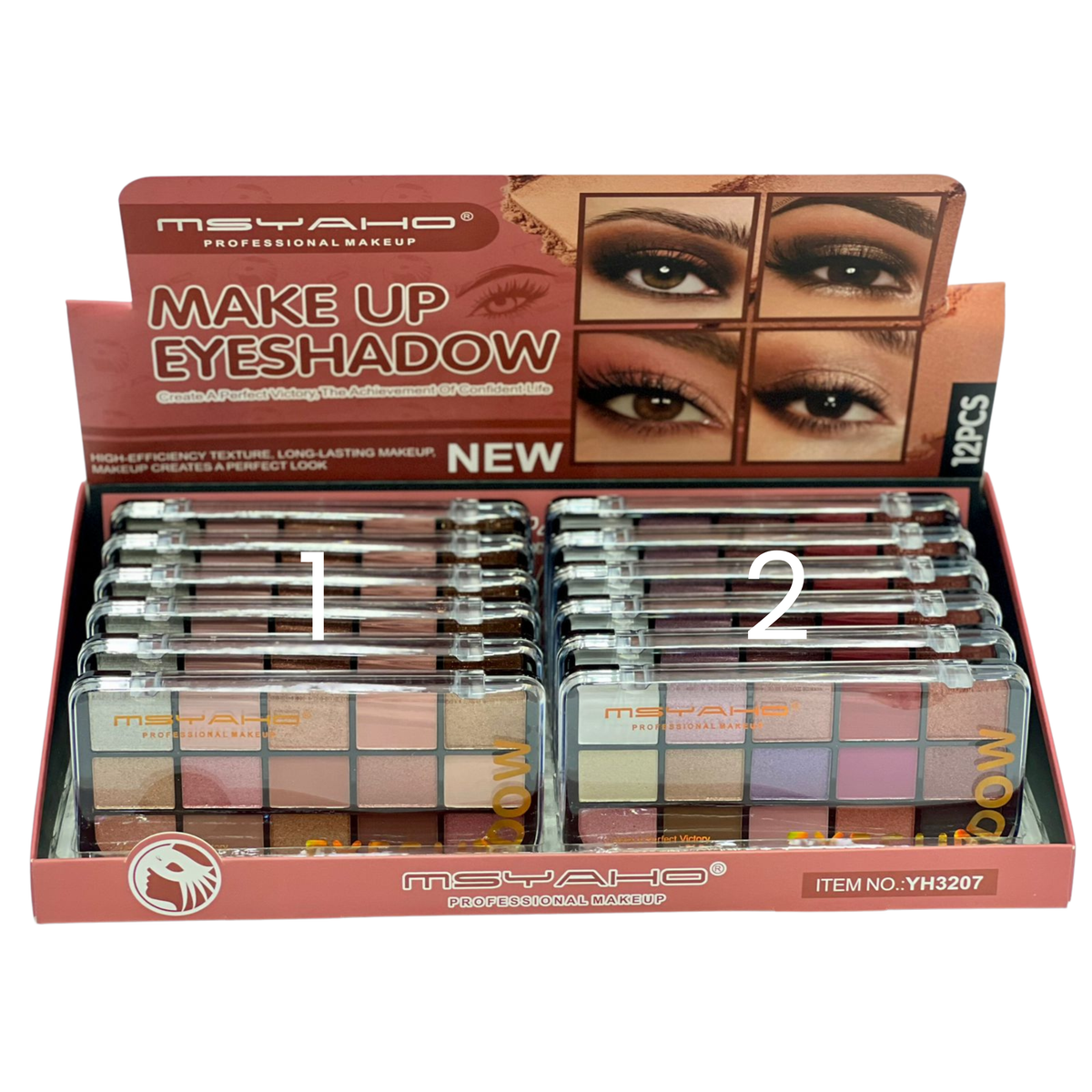Msyaho Fashion Eyeshadow - 12 Colors