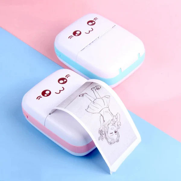 MINI PRINTER Adhesive Small Portable Bluetooth Printer
