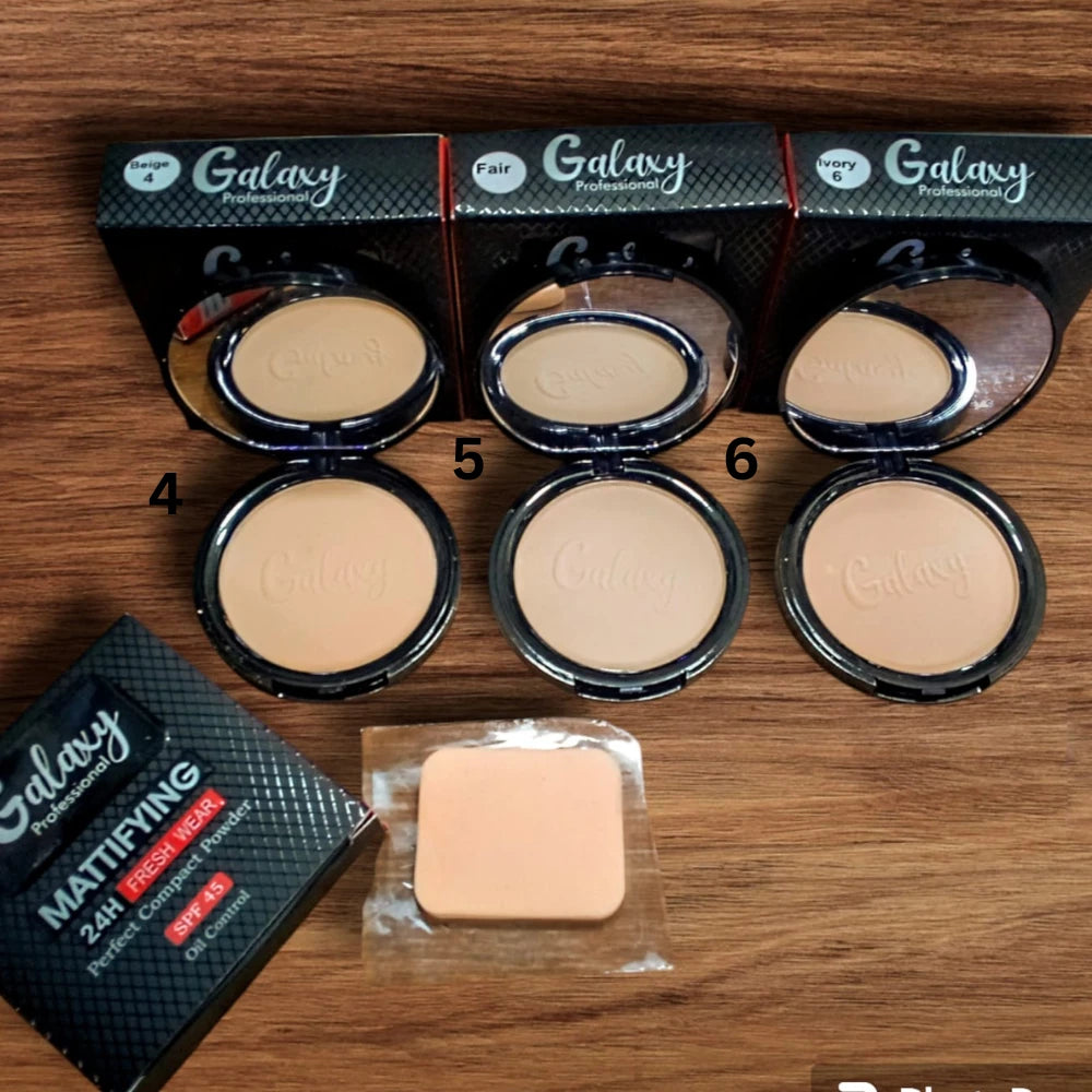 Galaxy Professional Mattifying 24H Fresh Wear Compact Powder