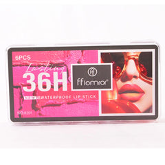 Fflomror 36H Long Lasting Mini Lipsticks - Pack Of 6
