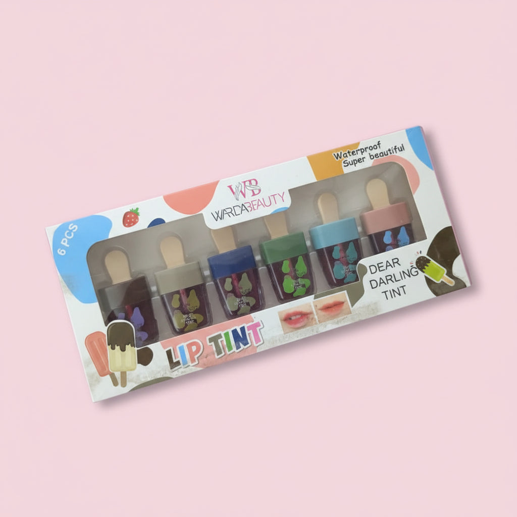 Warda Beauty Dear Darling Lip Tint - Pack Of 6