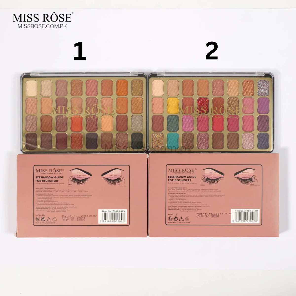 Miss Rose Radiant Limited Edition 32 Shades Palette