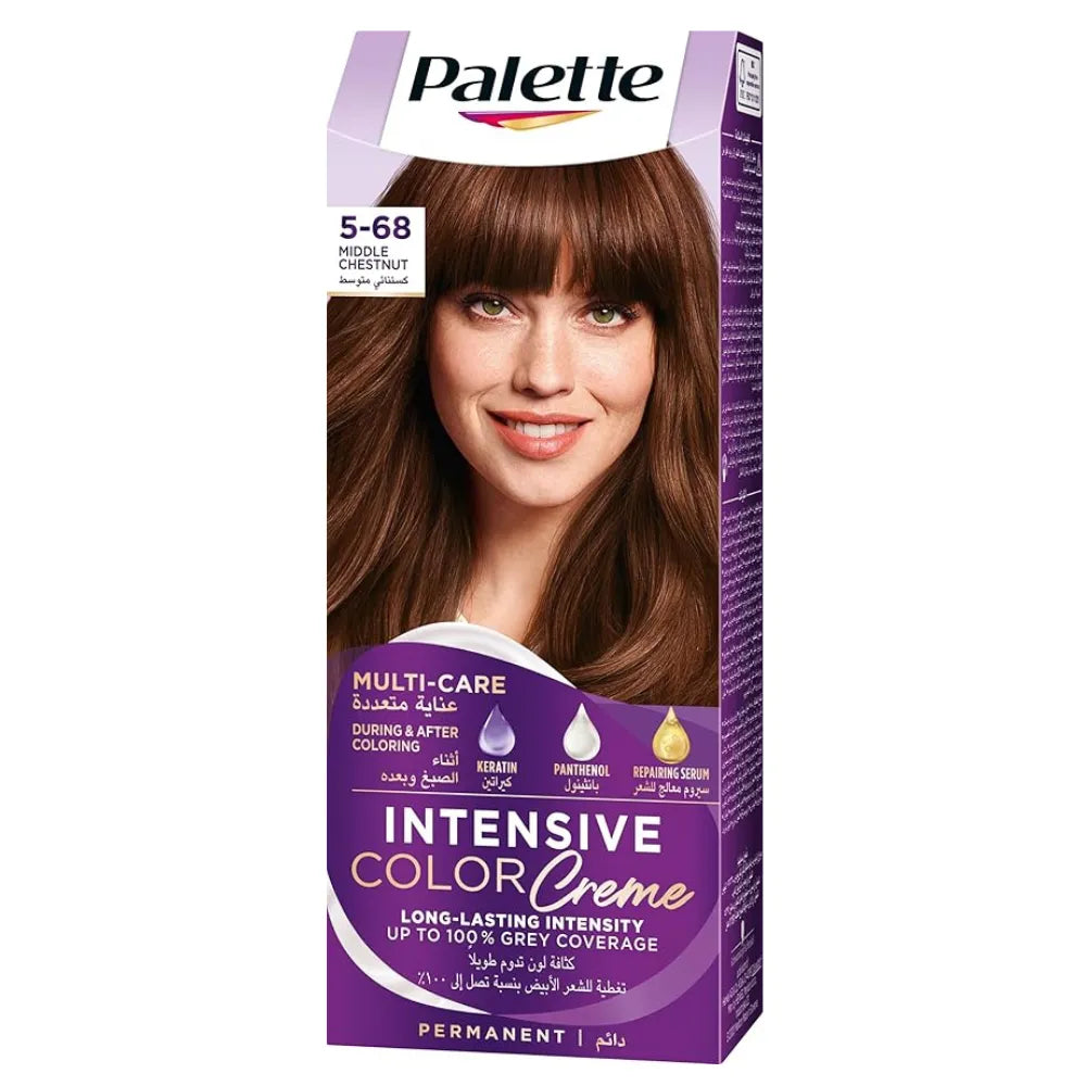 Palette Hair Color 5.68 Medium Chestnut - 50ml