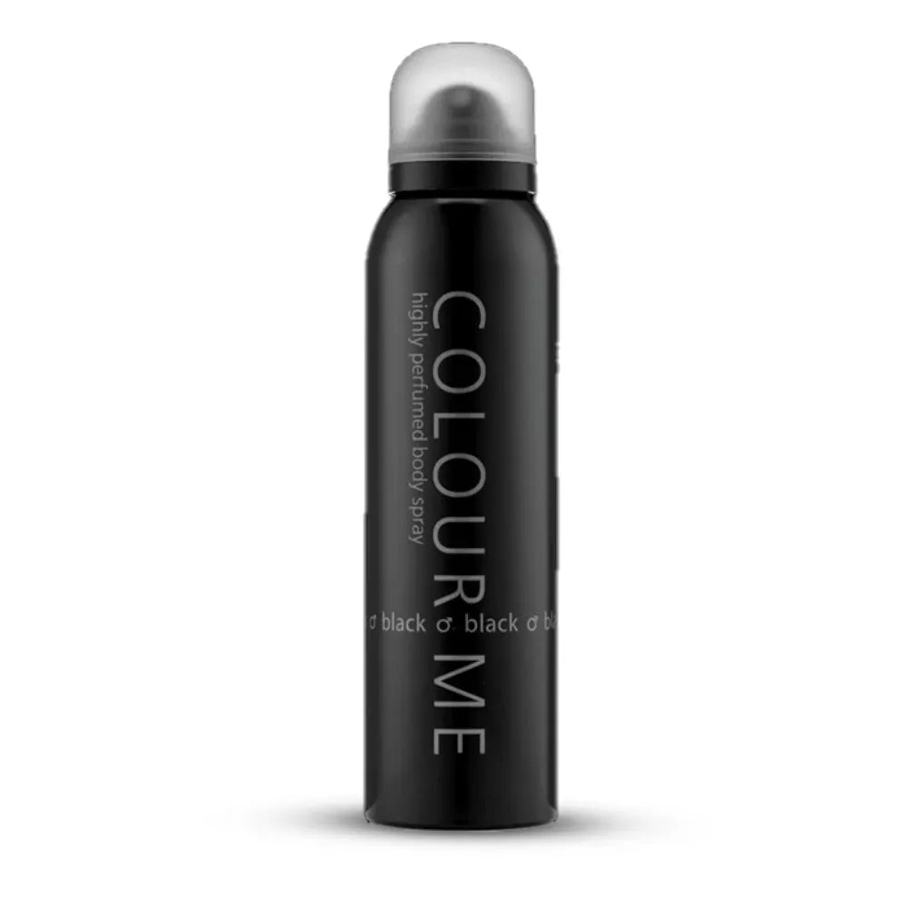 Colour Me Deodorant Spray Black - 150ml
