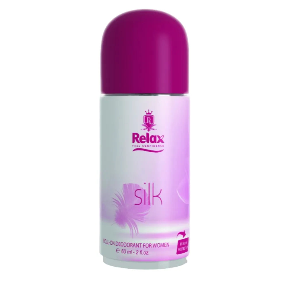 Relax Silk Roll-On Deodorant for Women – 60ml