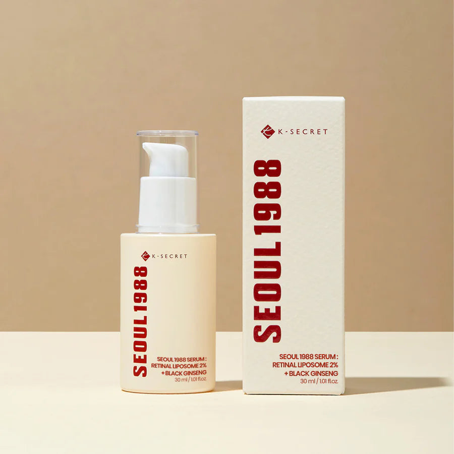 KSecret - Seoul 1988 Serum: Retinal Liposome 2% + Black Ginseng - 30ml