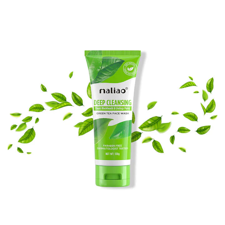 Maliao Deep Cleansing Green Tea Face Wash -130g