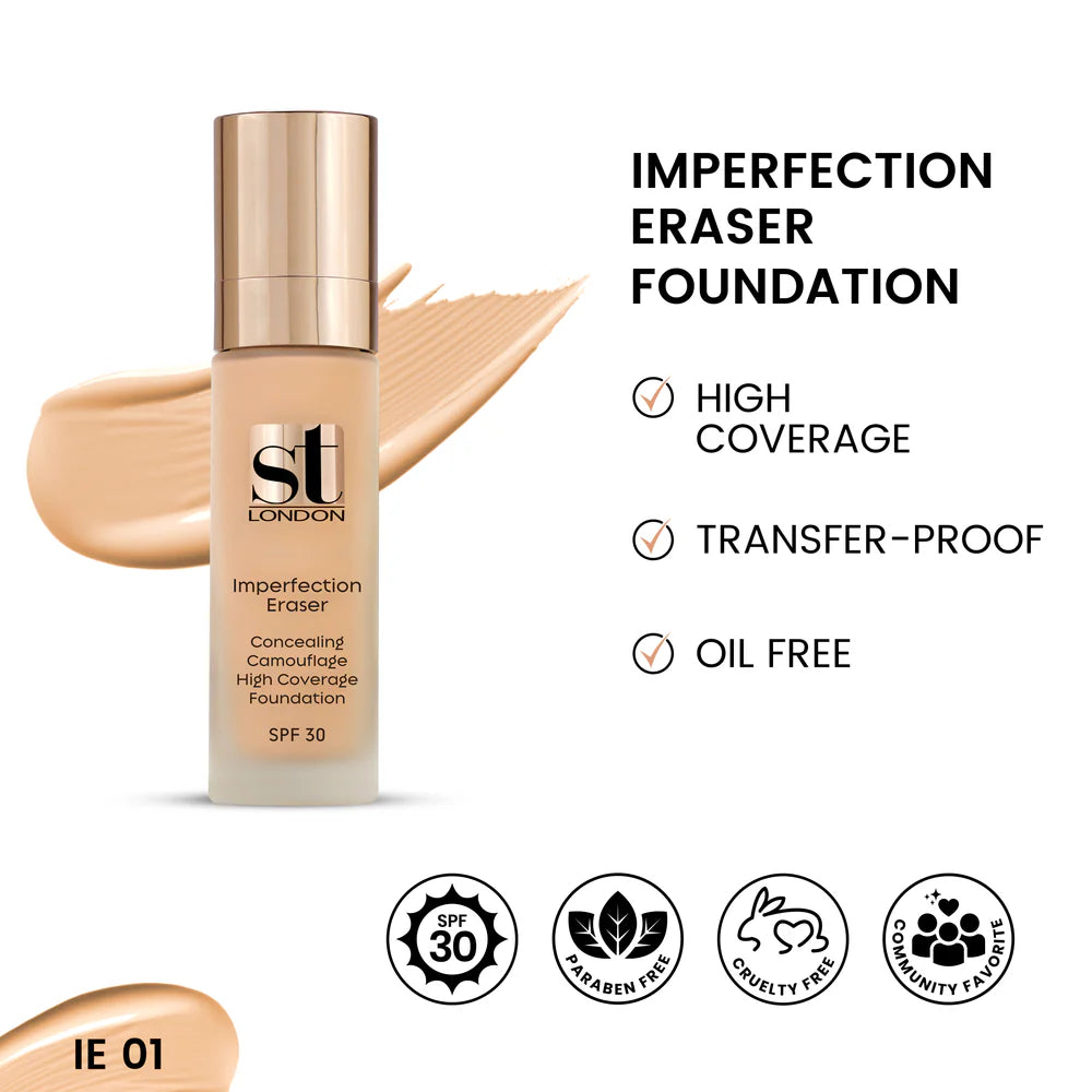 ST London Imperfection Eraser Concealing Foundation, SPF 30