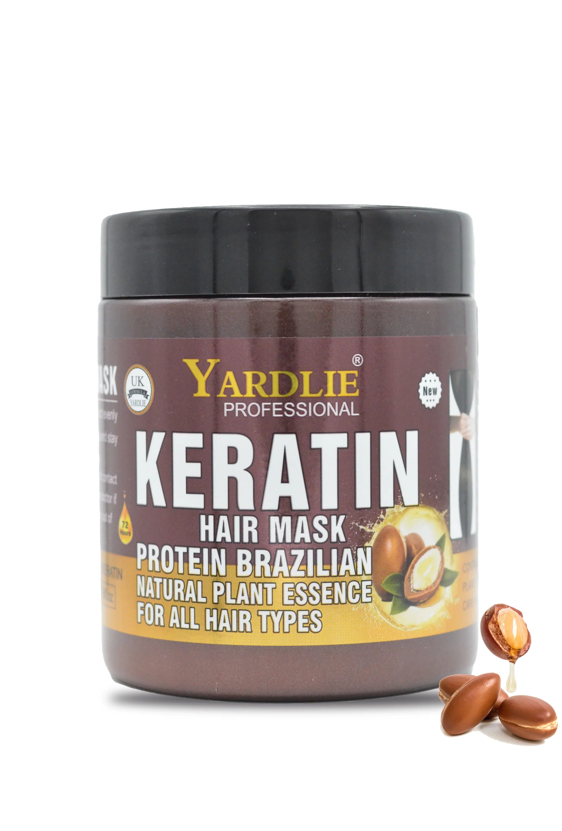 Yardlie Professional Almond Keratin Hair Mask - 500ml For All Hair Types