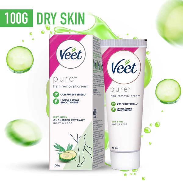 Veet Pure Hair Removal Cream for Dry Skin - Body & Legs