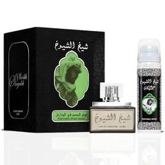 Sheikh Al Shuyukh Black EDP Spray With Perfumed Deodorant - 50ML