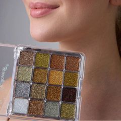 GulFlower Glitter Eyeshadow - 16-Colors