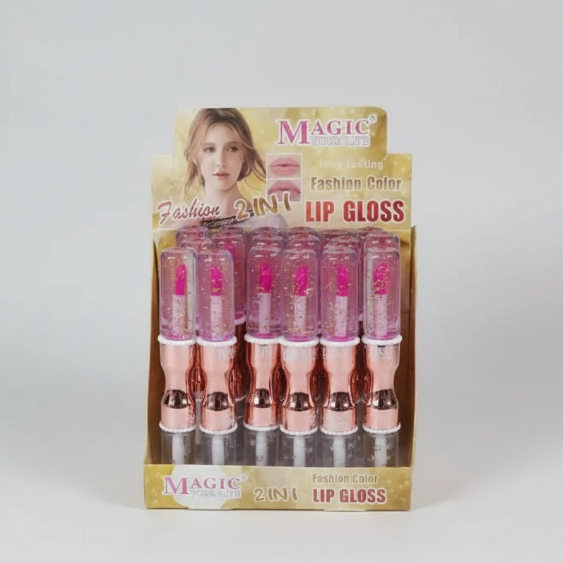 Magic Your Life Fashion 2-in-1 Long Lasting Lip Gloss