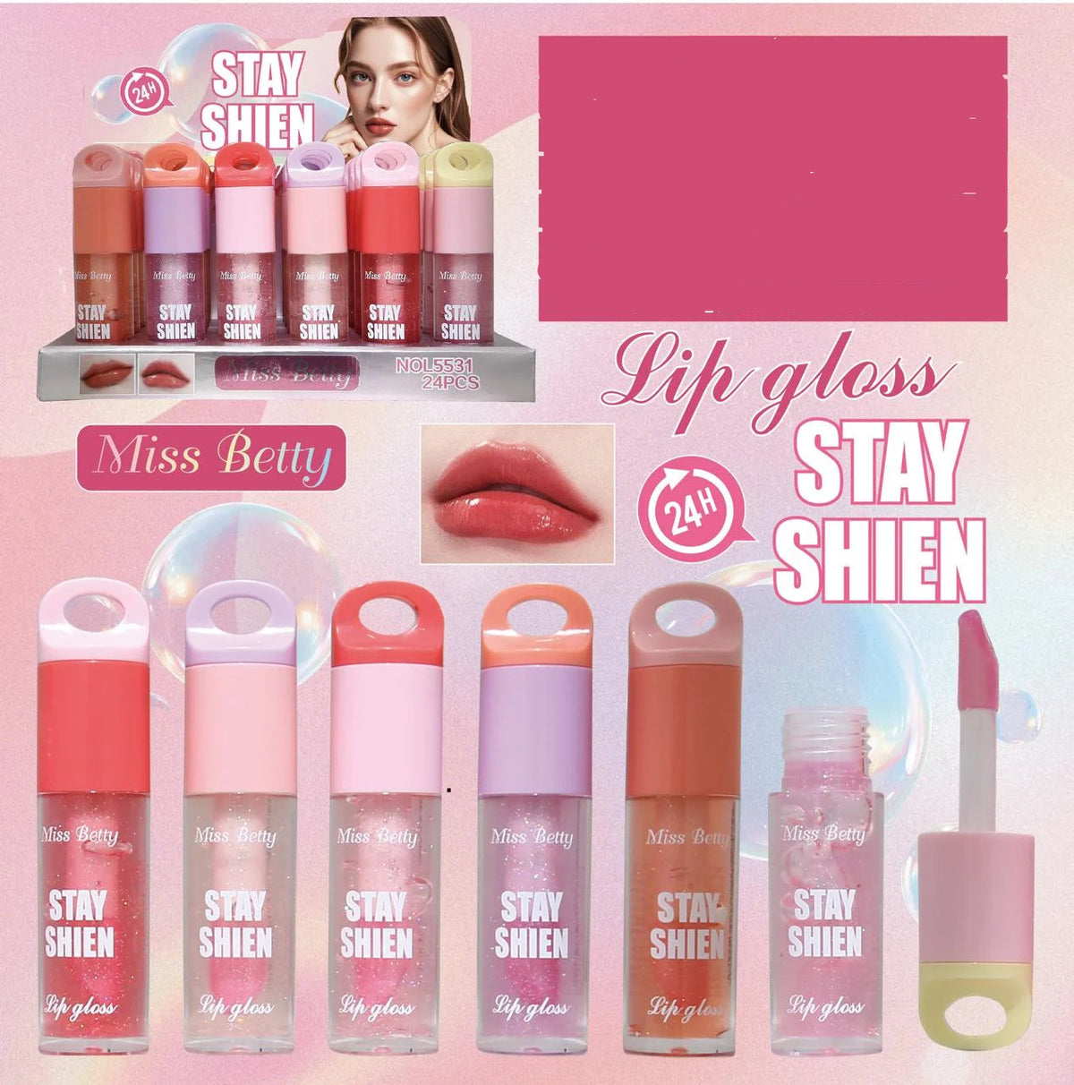Miss Betty Stay Shien Lip Gloss