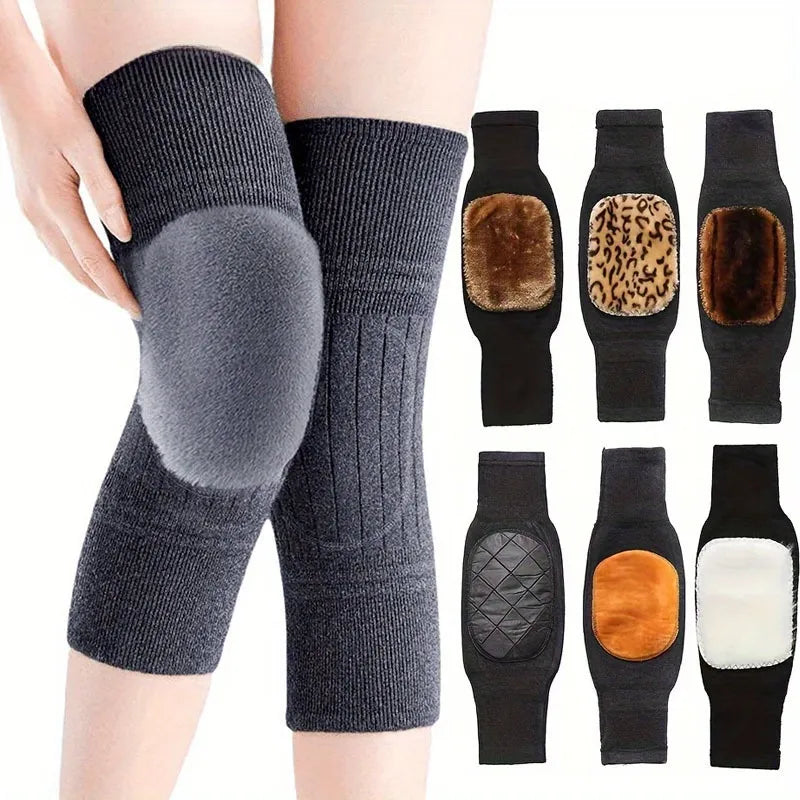 1 Pair Winter Warm Knee Pads