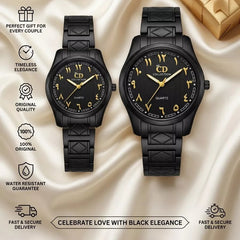 CD COLLECTION Arabic Aura Couple Watches