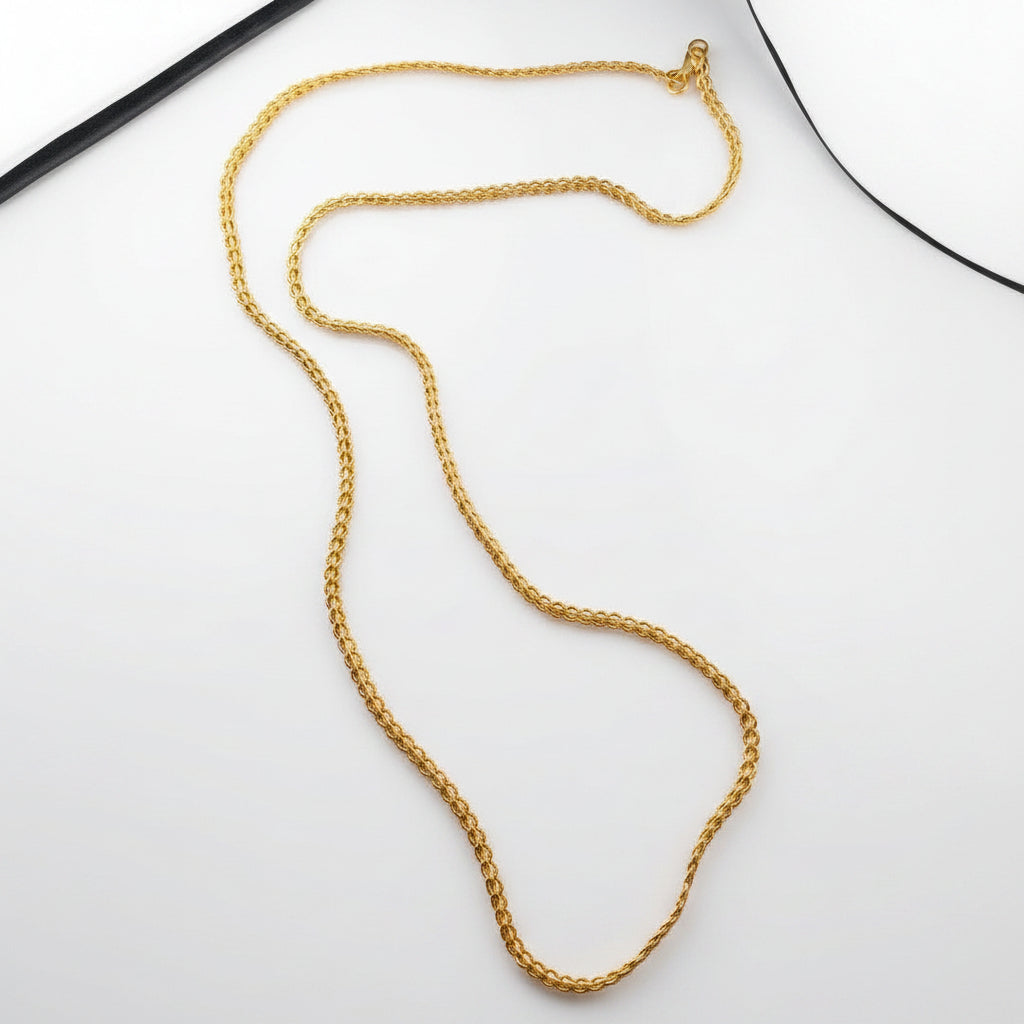 Rajwari Golden Chain – 26 Inch Long Chain - Each