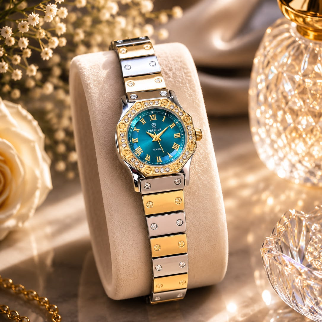 Premier Ladies Fancy Watch – New Model with Butterfly Lock