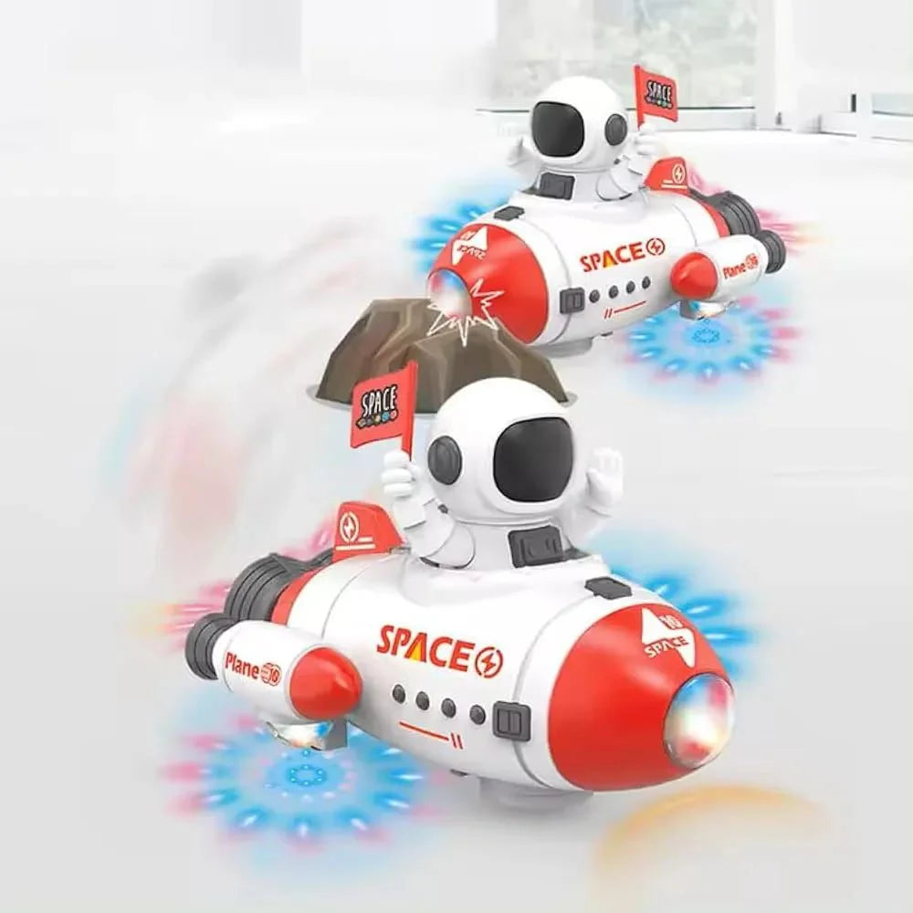 Robot Rocket Colorful Lights and Musical Toy for Kids
