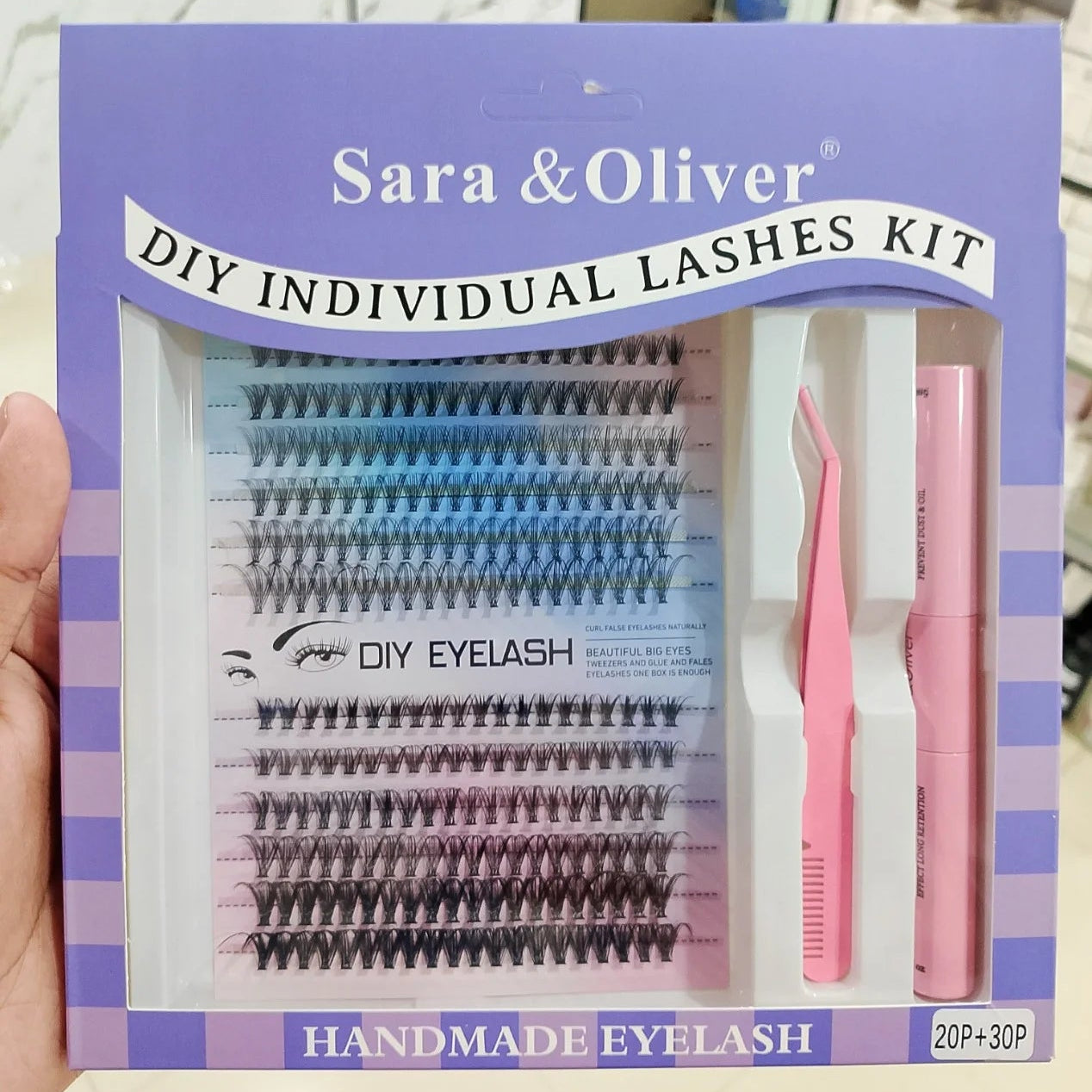 Sara & Oliver DIY EYELASHES EXTENSION KIT