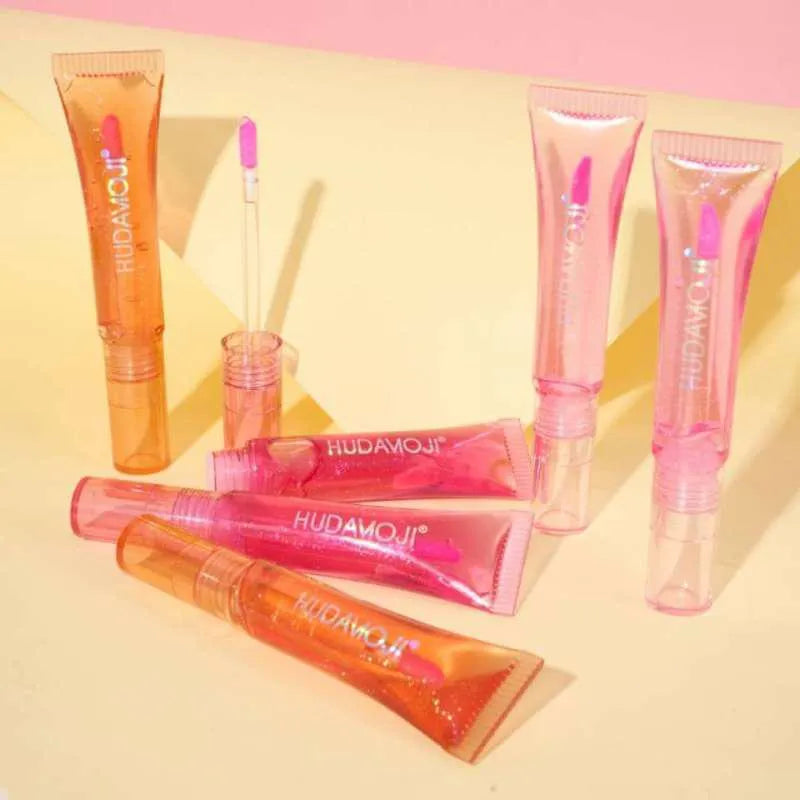 Huda Moji Solid Tube Lip Gloss - 6 Pcs Set