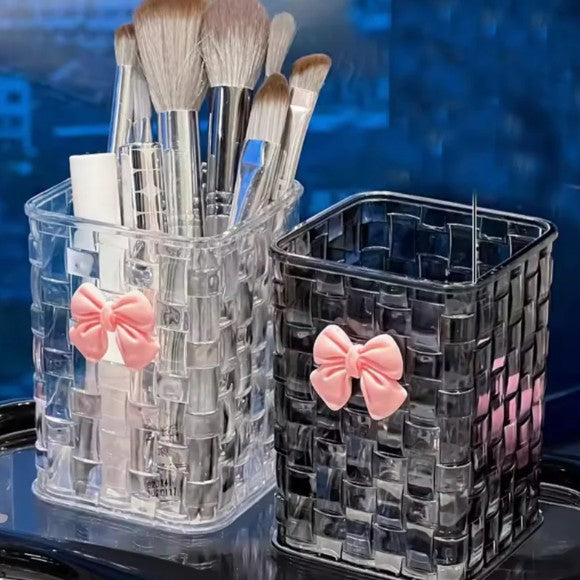 Clear Acrylic Makeup Storage Box - Each