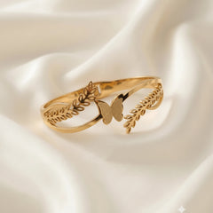Artklim Butterfly Bangle Bracelet - Each