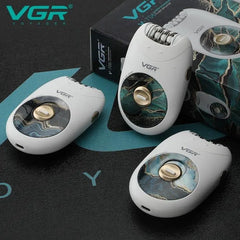 VGR V-706 Cordless Professional Women Epilator with 18 Tweezers