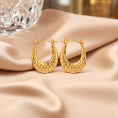 Stainless Steel  Golden Hoops Chronicles - Each Set