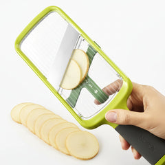 Multi Grip Kitchen Mandolin Adjustable Vegetable and Onion Cutter