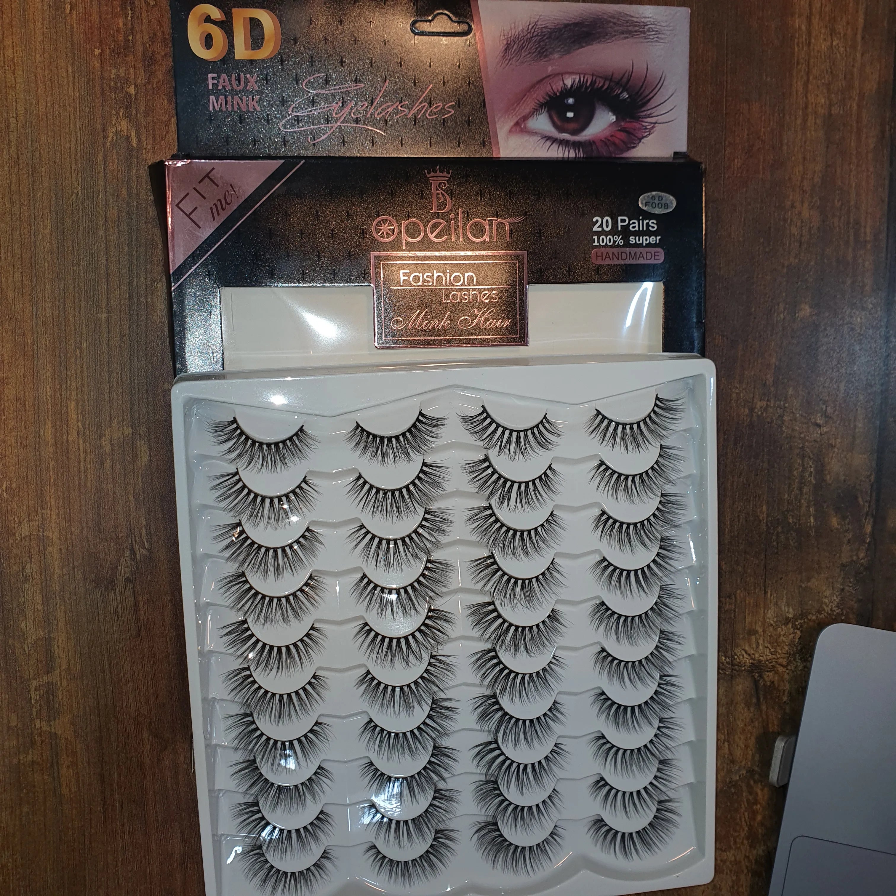 20 pairs 100% super HANDMADE Lashes