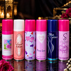 Women's Perfumed Body Spray - Pack of 6