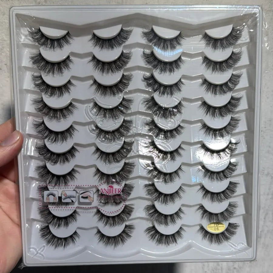 Anjeer 20 pairs Fake eyelashes